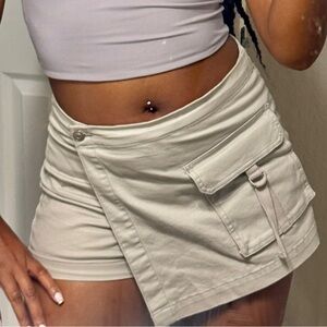 Women's Gray Skort